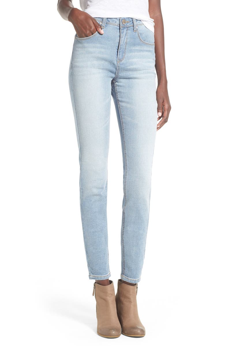 Generra High Waist Skinny Jeans, Main, color, 