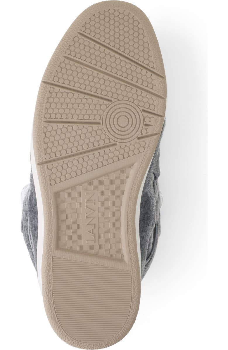 Lanvin Curb Sneakers In Jersey, Alternate, color, Grey