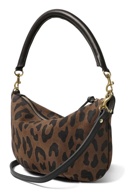Clare V . Petit Moyen Woven Messenger Bag In Brown