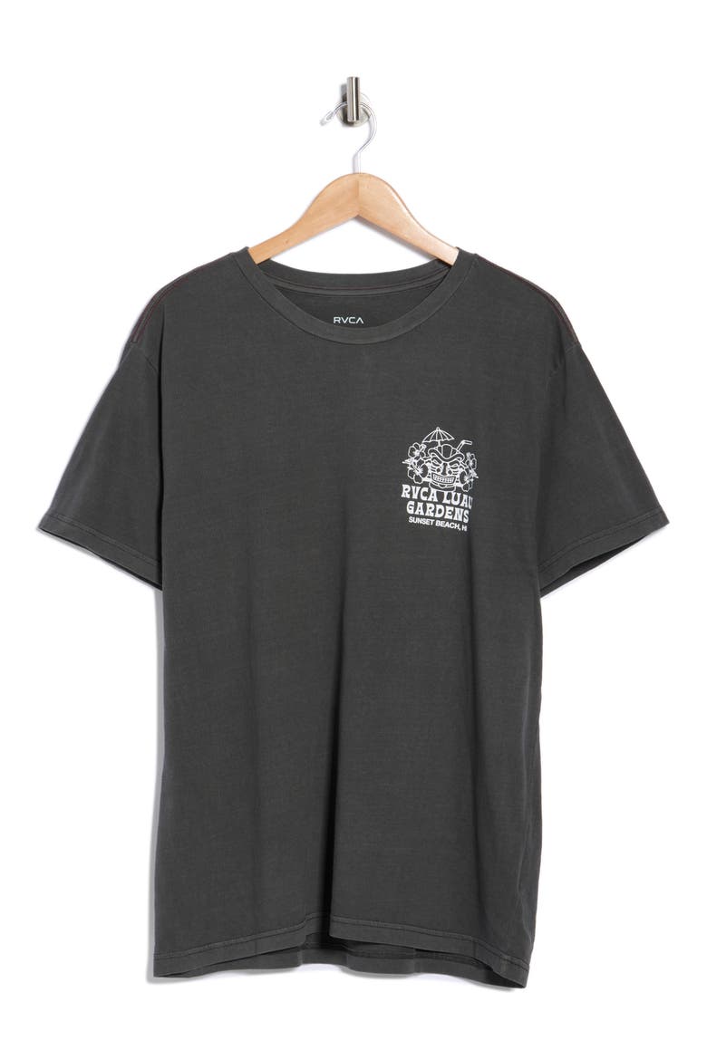 Micro Garden Graphic T-Shirt, Alternate, color, PIRATE BLACK