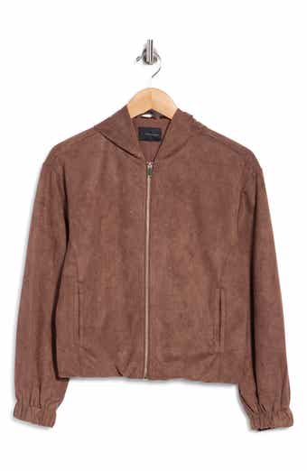 Brushed Twill Full Zip Hoodie