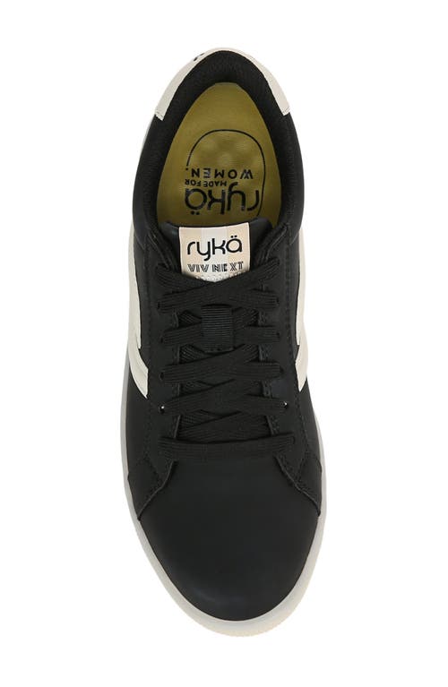 Ryka Rykä Viv Next Sneaker In Black White