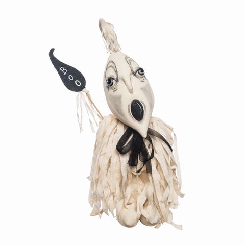 Fabian Phantom Ghost Joe Spencer Gathered Traditions Soft Art Doll Fall Autumn Halloween Harvest Figure Figurine