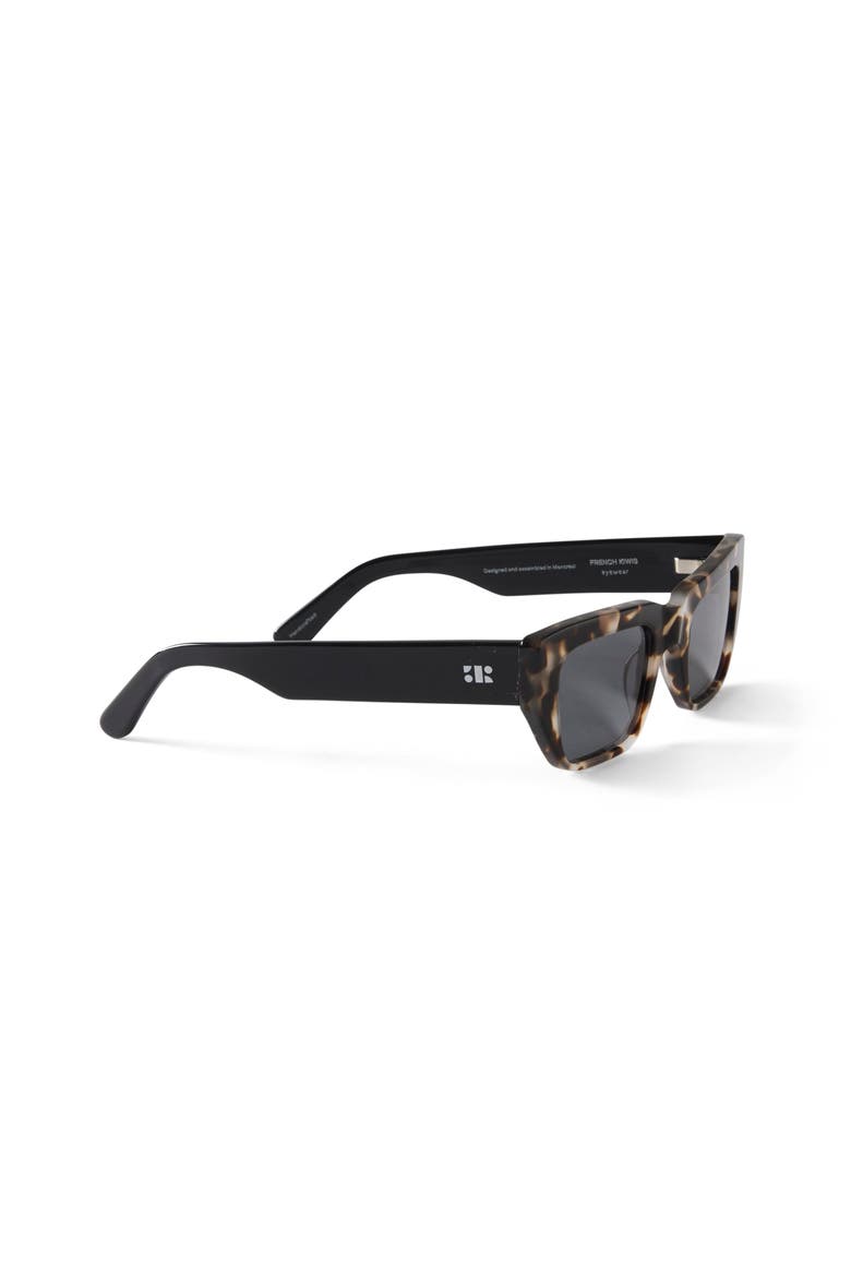 Kai Sunglasses, Alternate, color, Black / Tortoise / Grey