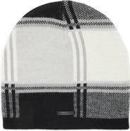 AllSaints Plaid Jacquard Beanie