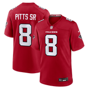 Nike Men's Nike Kyle Pitts Sr. Red Atlanta Falcons Game Jersey