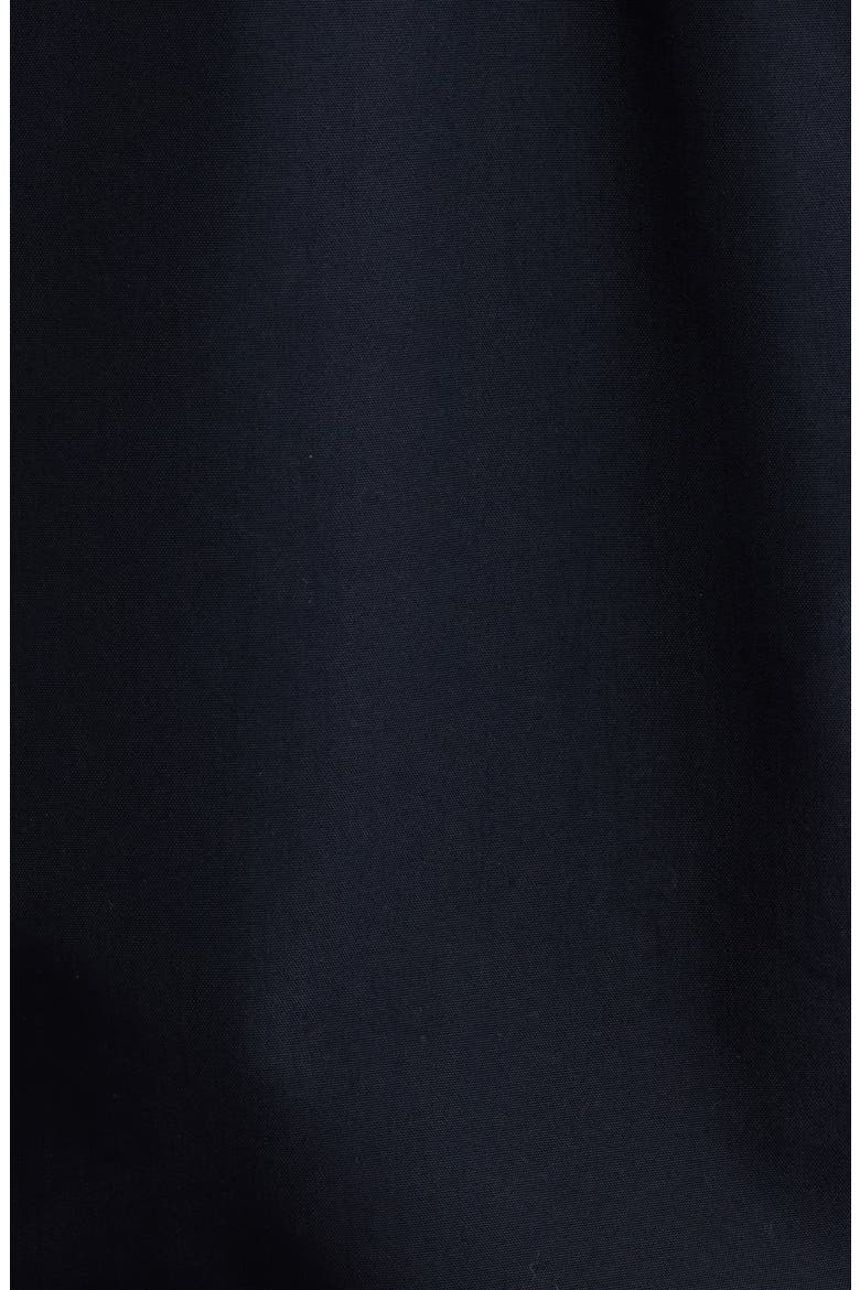 Clarton Nylon Canvas Jacket with Removable Hood, Alternate, color, BLACK / BLACK