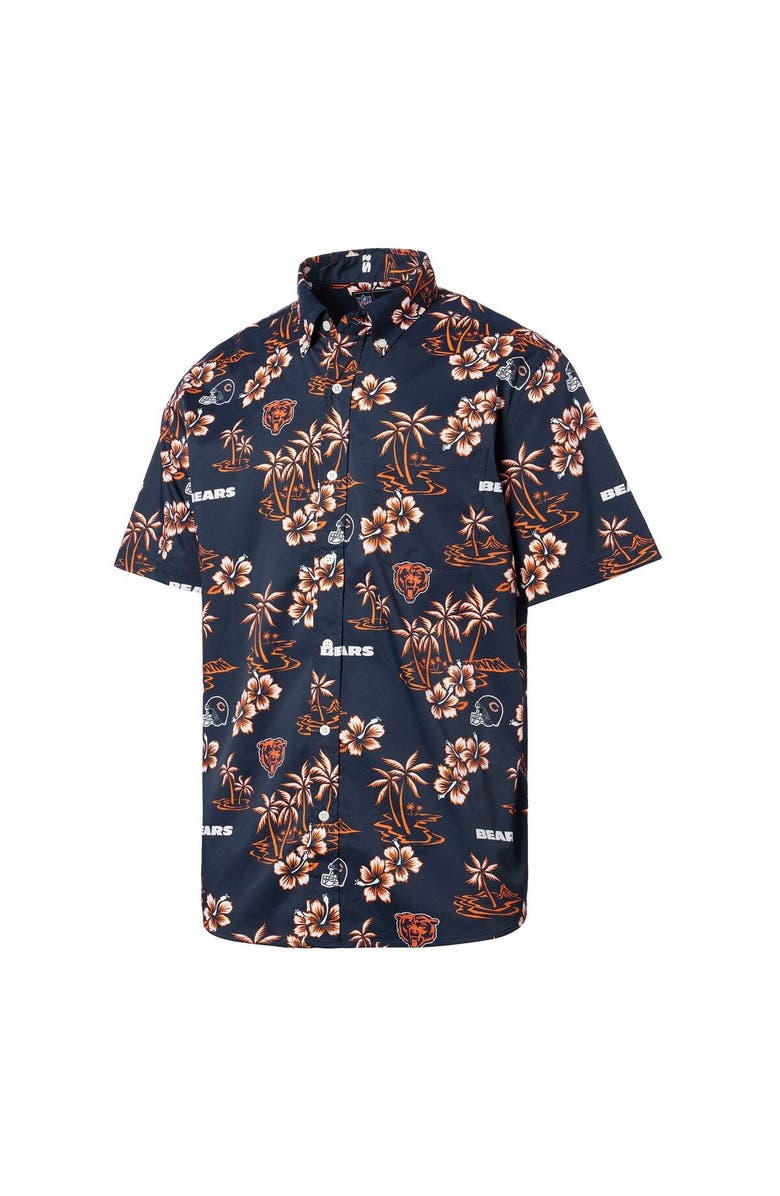 Reyn Spooner Men's Reyn Spooner Navy Chicago Bears Kekai Button-Up Shirt, Alternate, color, Navy