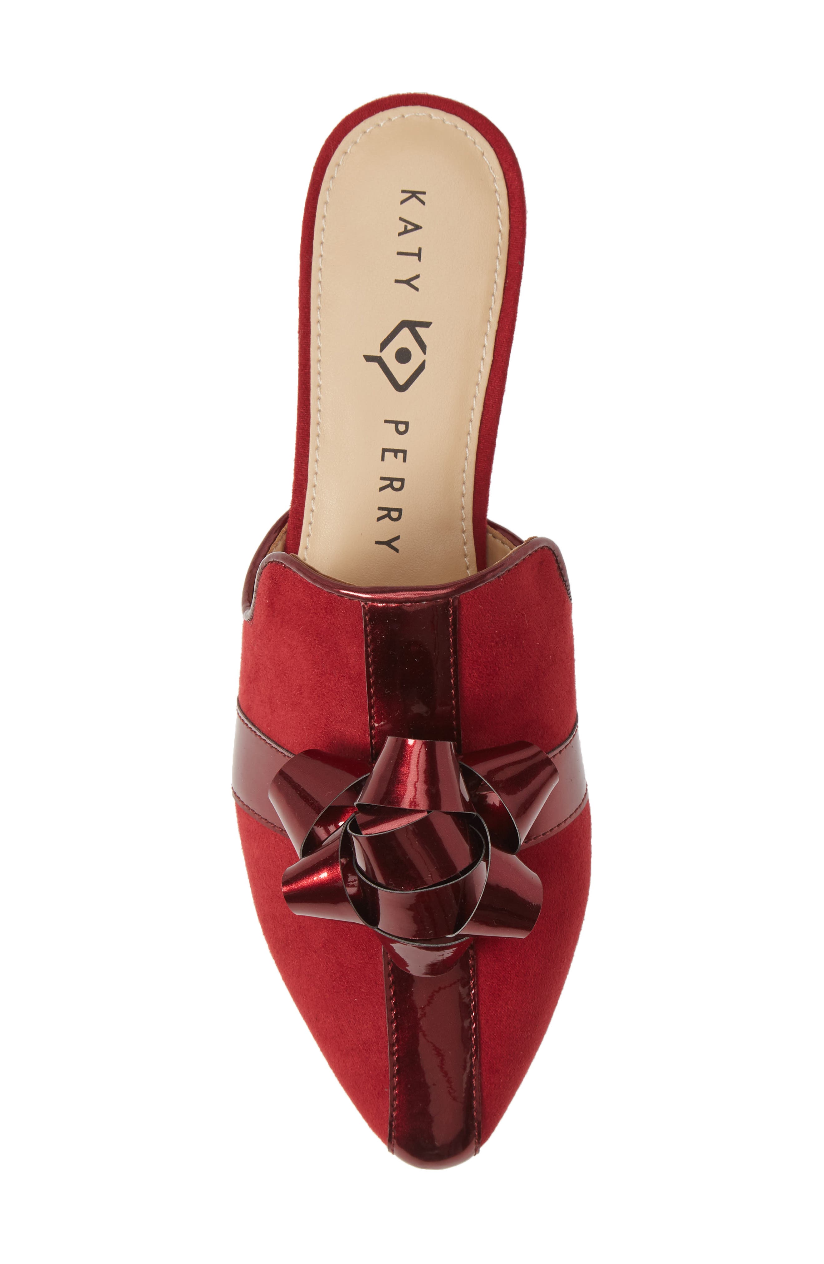 The Stephanie Mule, Alternate, color, MULBERRY FAUX LEATHER