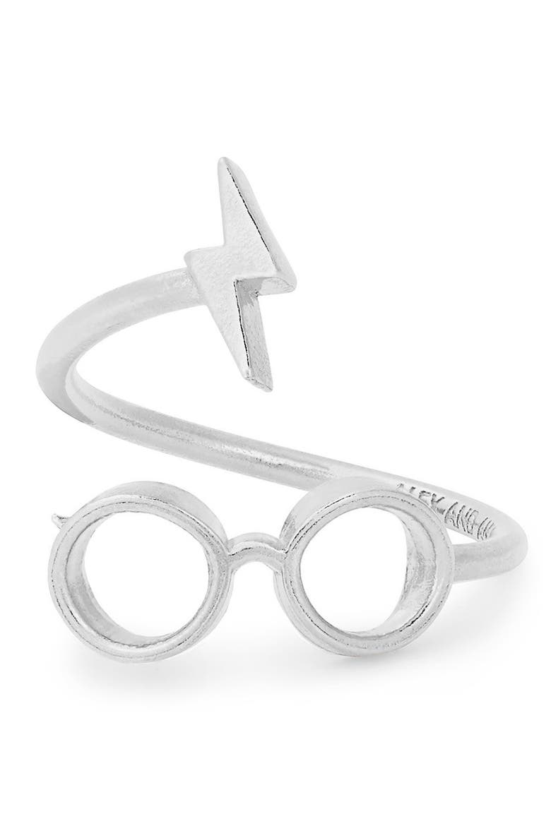 Harry Potter™ Glasses Ring Wrap Super, Main, color, SILVER
