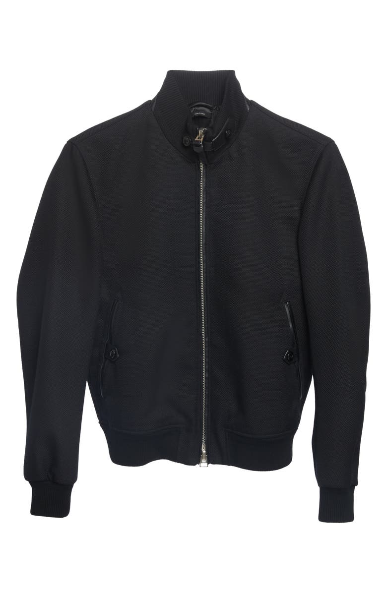 TOM FORD Grand Hopsack Zip Jacket | Nordstrom