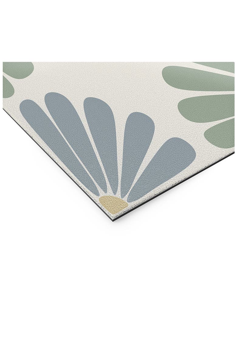 Colour Poems Retro Daisy Door Mat, Alternate, color, MULTI