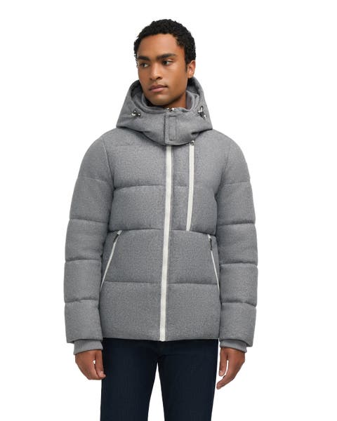 Kepler Wool-Like Puffer with Removable Hood