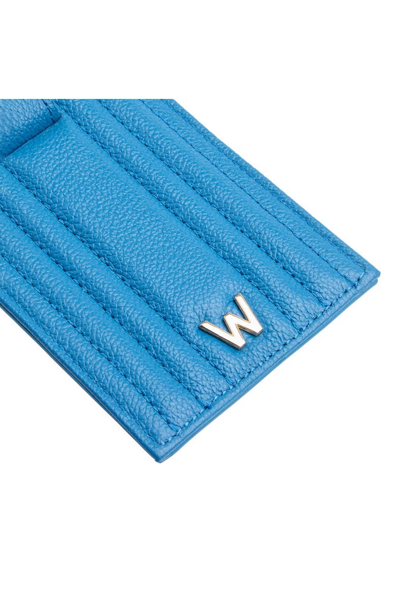 Mimi Luggage Tag, Alternate, color, Marine