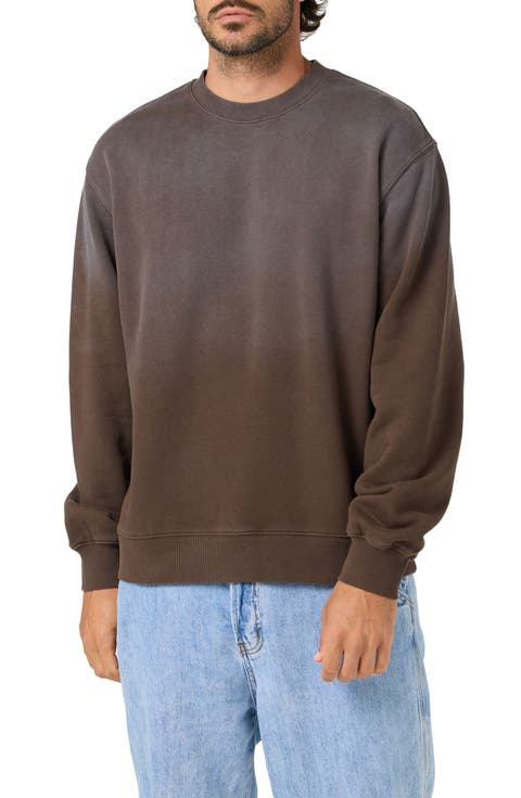 OG Logo Box Ombré Crewneck Sweatshirt