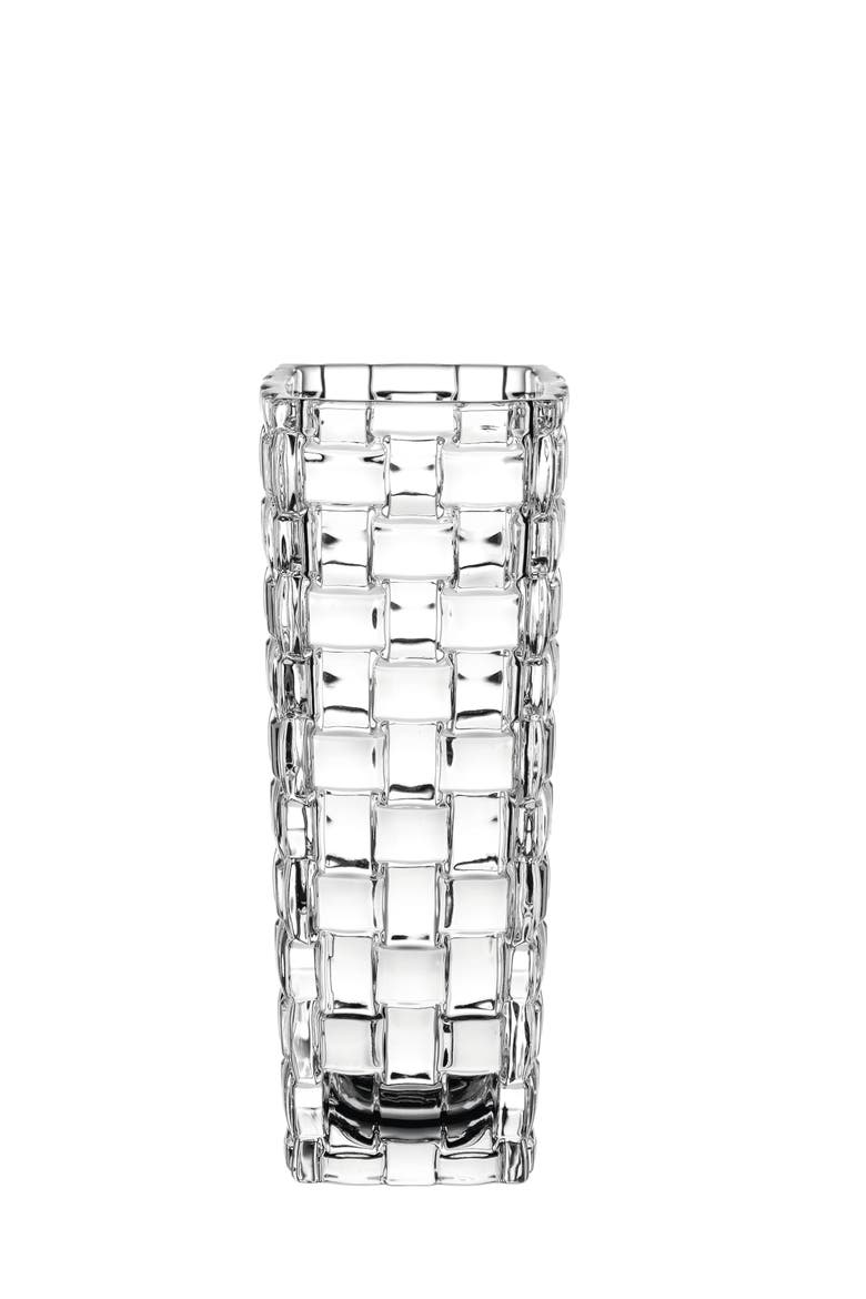 Bossa Nova 6.3" Vase, Main, color, Clear