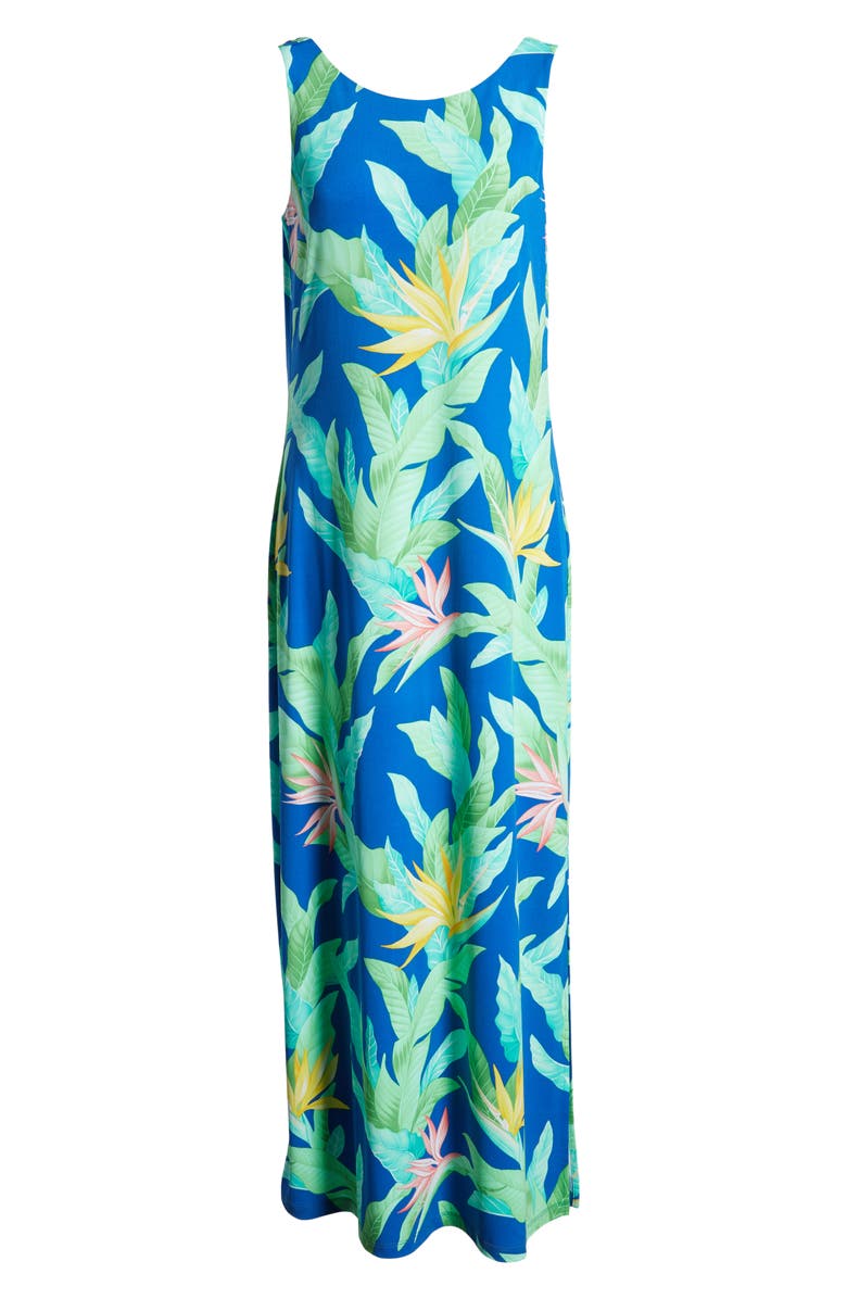 Tommy Bahama Nirvana Night Floral Maxi Dress, Alternate, color, 