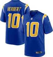 Nike Men's Nike Justin Herbert Royal Los Angeles Chargers 2nd Alternate Game Jersey