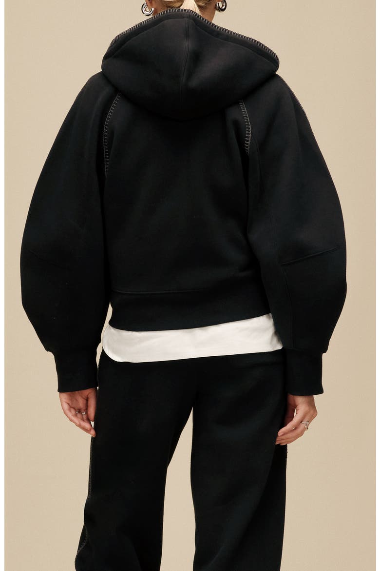 Classic Full Zip Hoodie, Alternate, color, BLACK