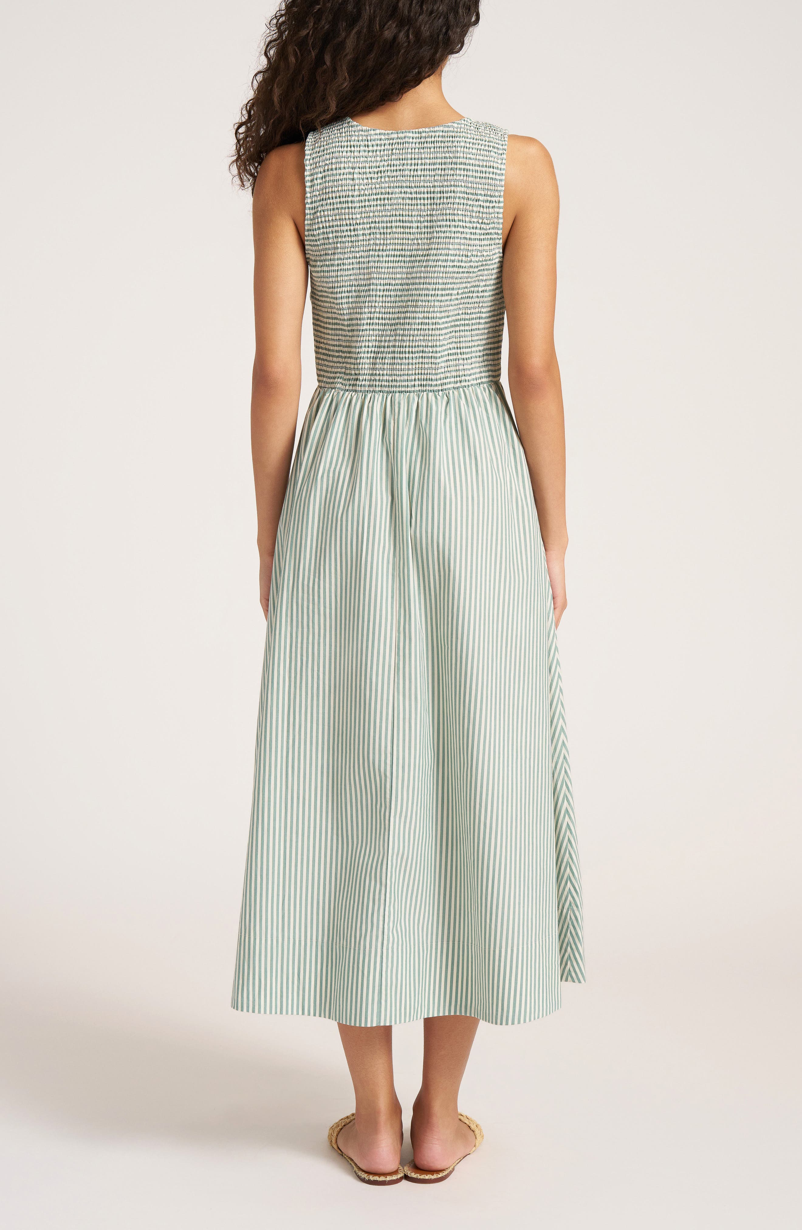 Verona Stripe Midi Dress - image 2