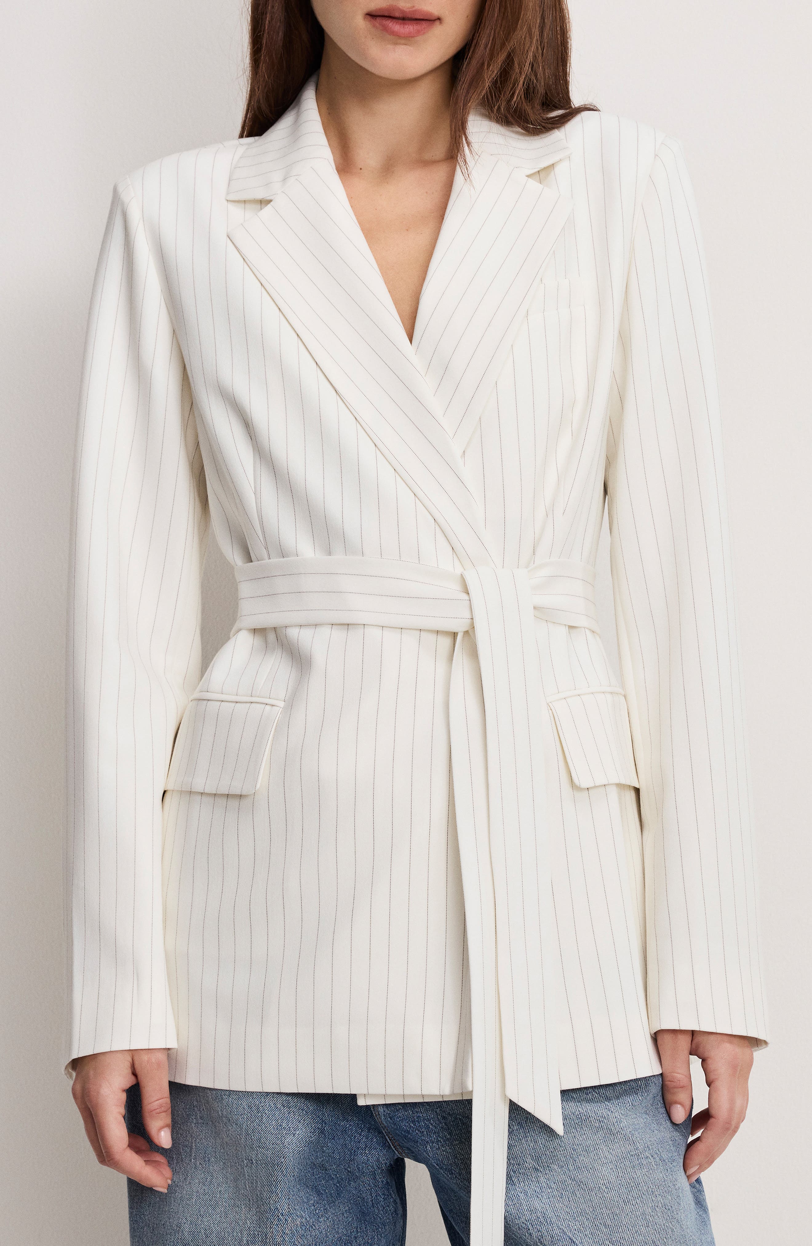 Essential Belted Suit Blazer - image 3