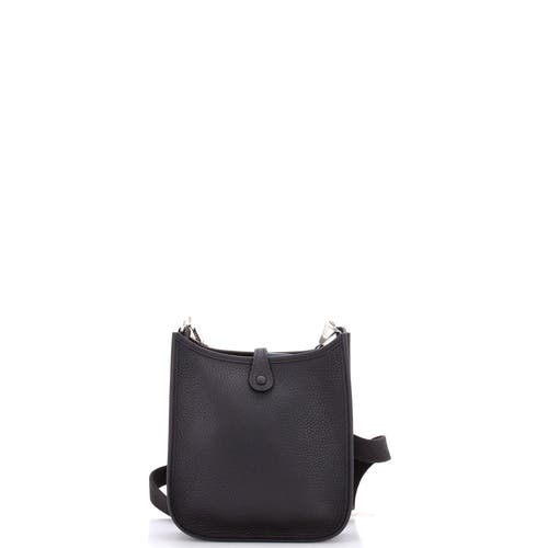 Pre-owned Hermes Hermes Evelyne Bag Gen Iii Clemence Tpm In Black