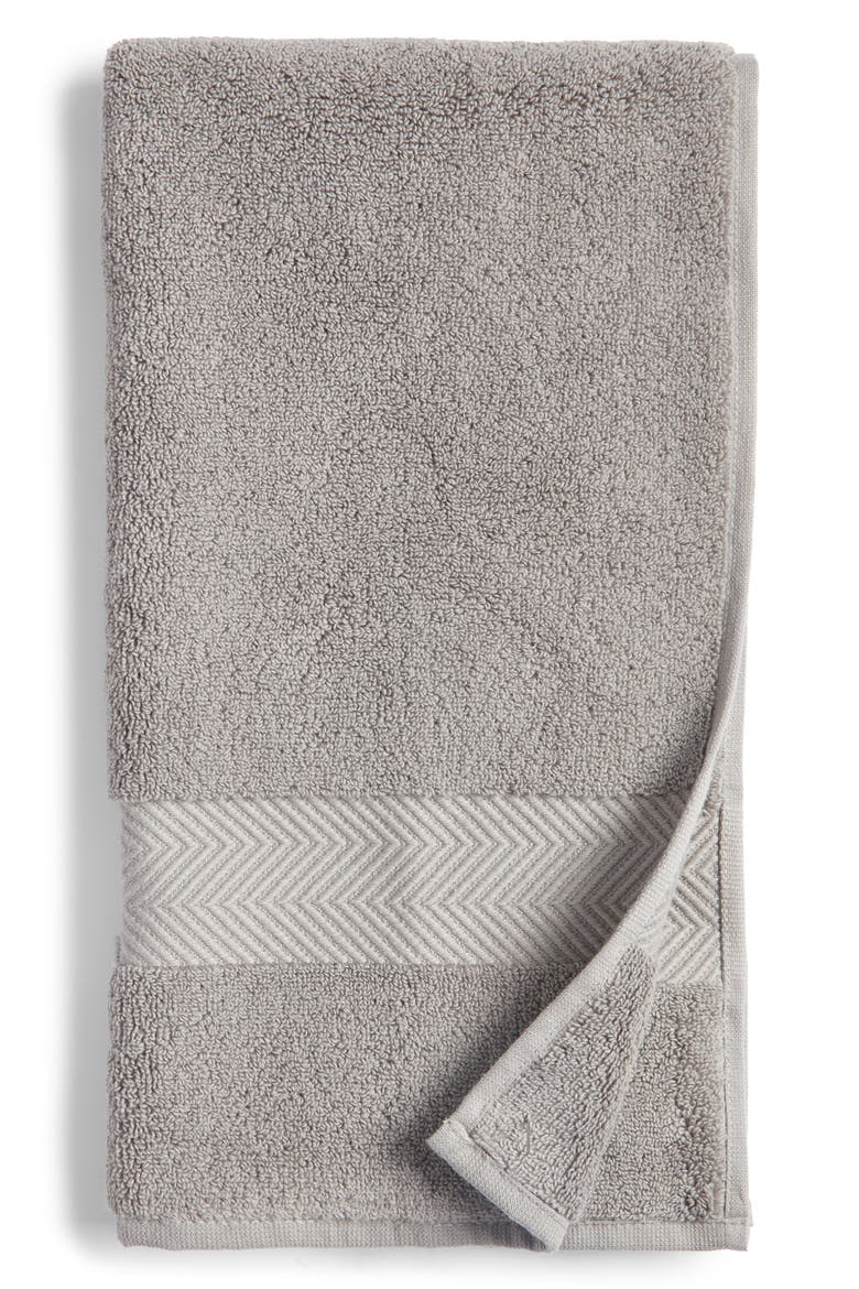 Hydrocotton Hand Towel, Main, color, GRAPHITE