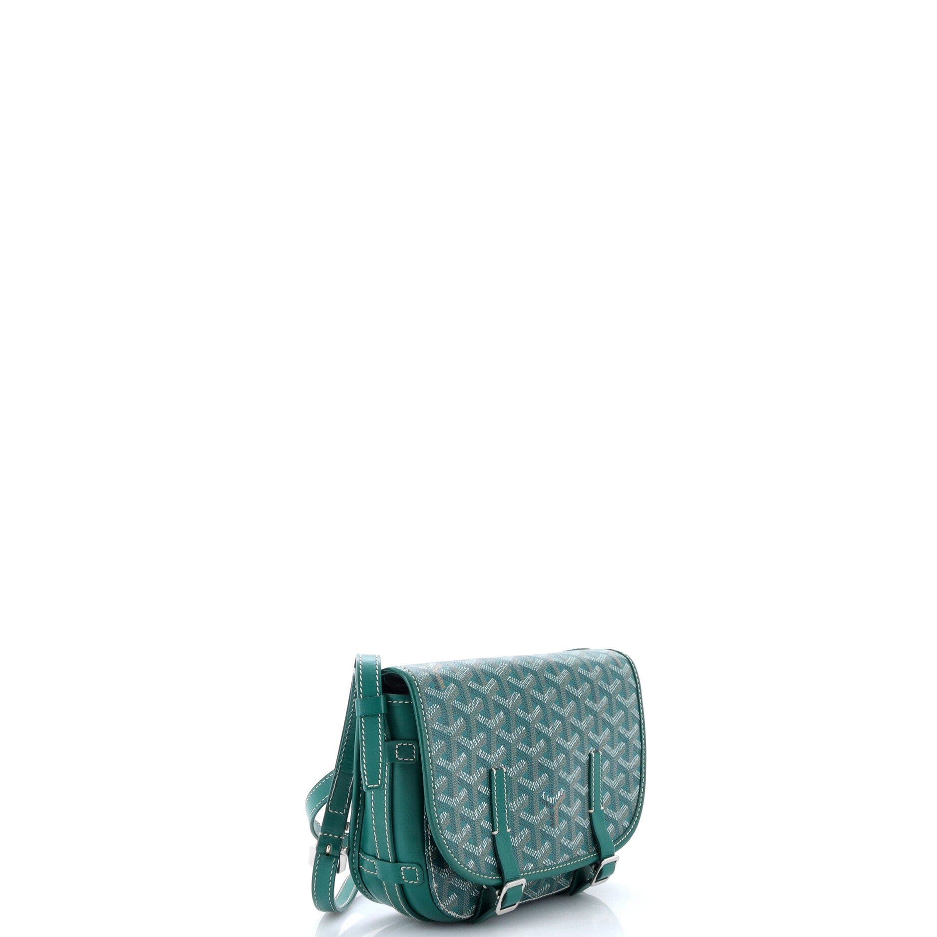 Belvedere Messenger Bag Coated Canvas PM, Alternate, color, Green