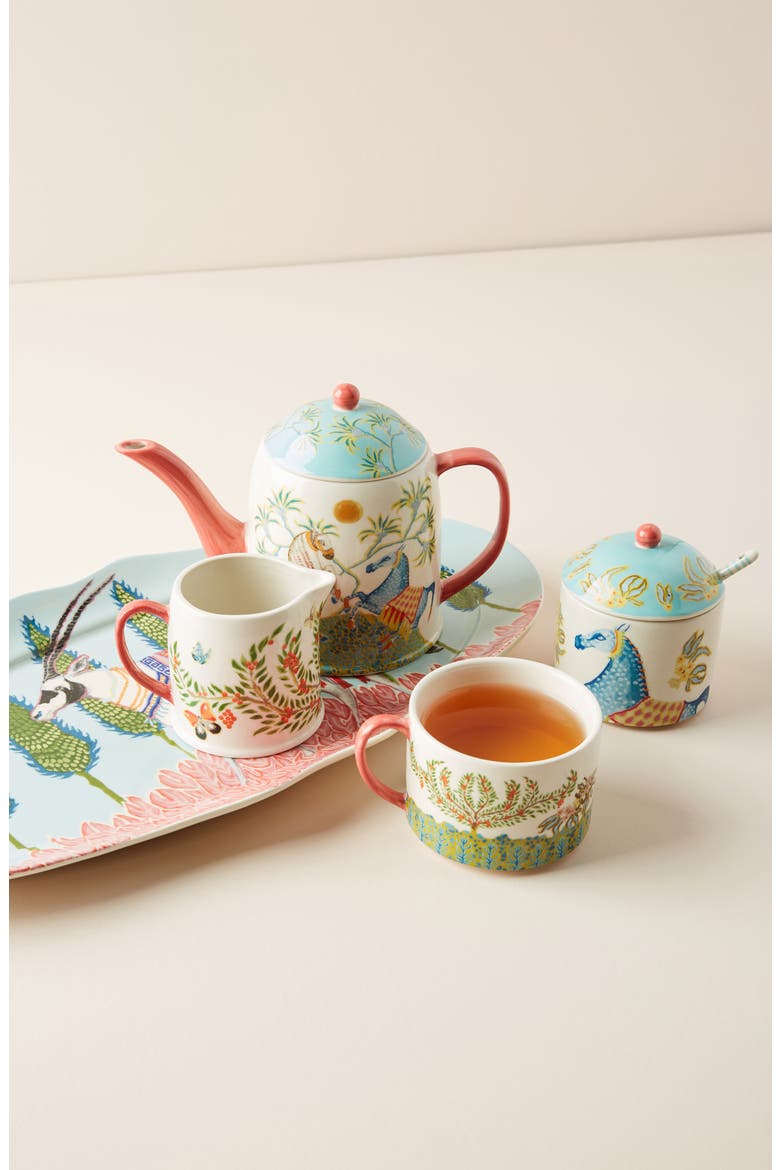 Anthropologie Paige Gemmel Sugar Bowl, Alternate, color, BLUE