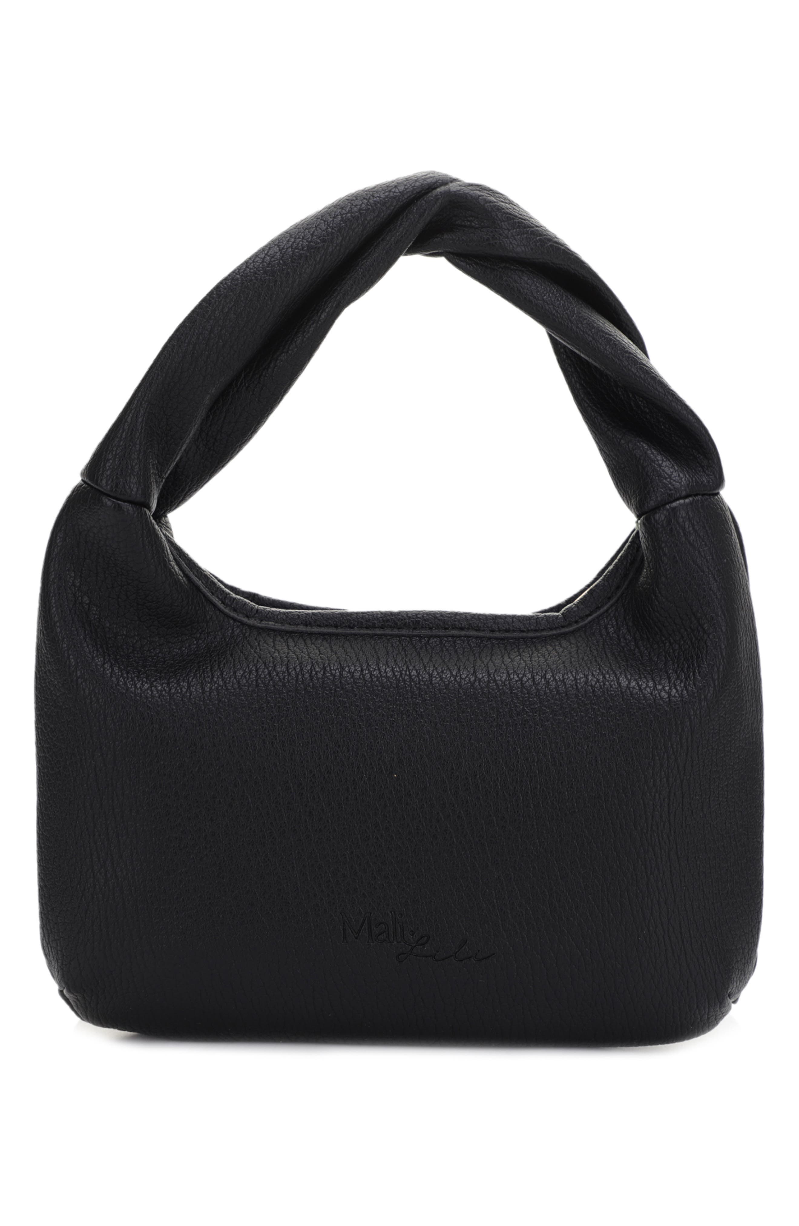 Mali + Lili Libby Shoulder Bag, Alternate, color, Black
