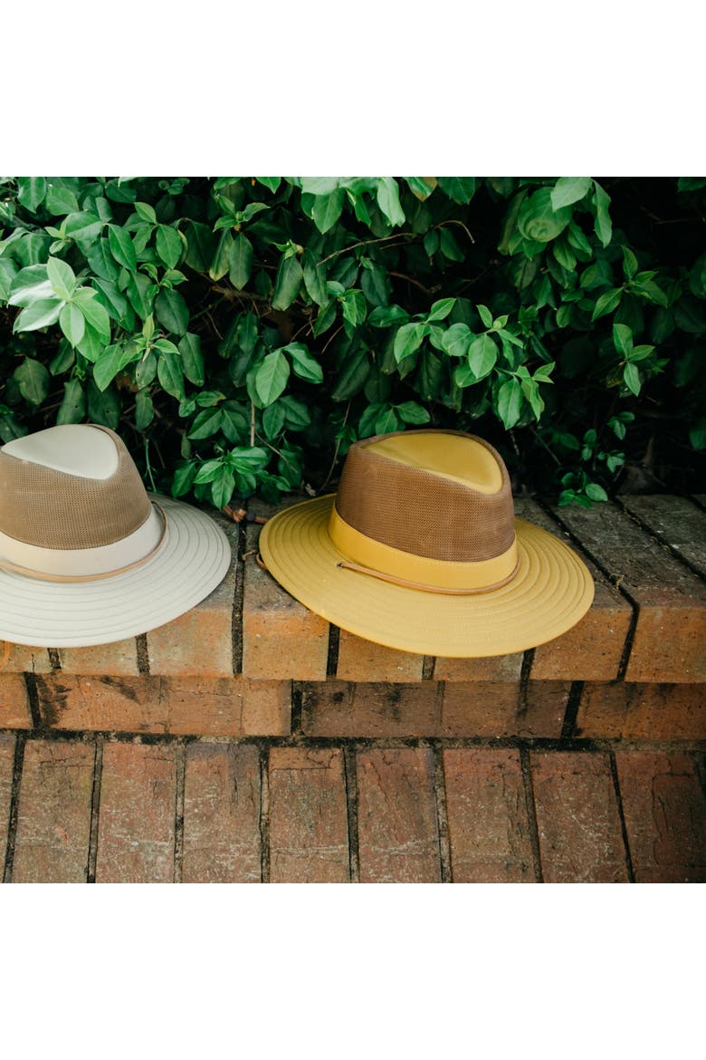 Bouie Men's Safari Hat, Alternate, color, Mustard