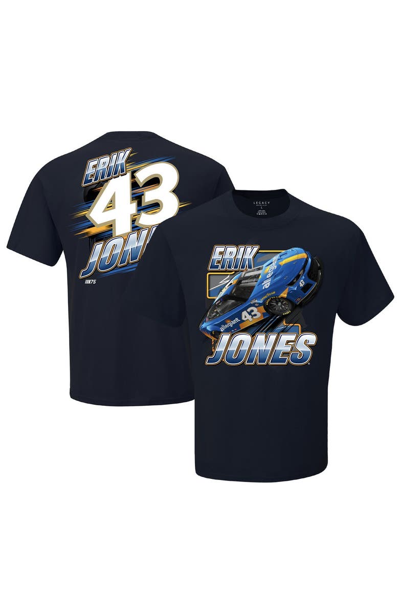 LEGACY Motor Club Team Collection Men's LEGACY Motor Club Team Collection Navy Erik Jones Blister T-Shirt, Main, color, Navy