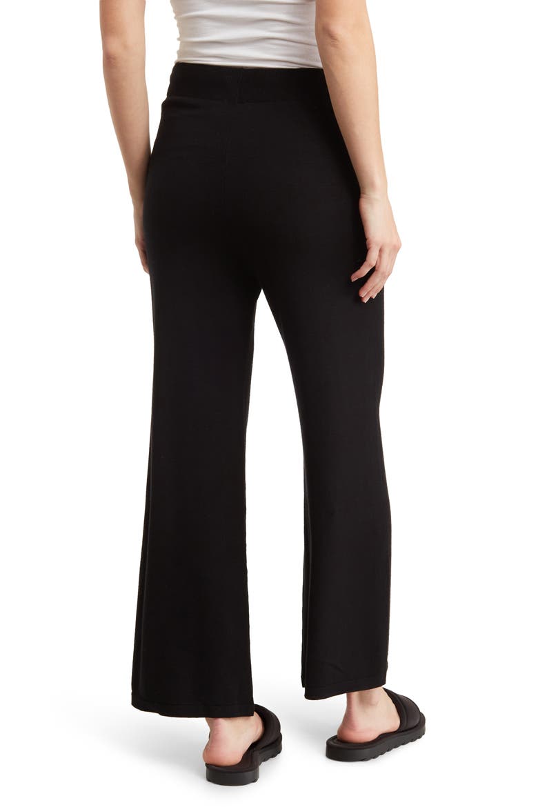 Jette Sweater Pants, Alternate, color, BLACK