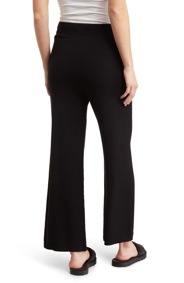 Splendid Jette Sweater Pants, Alternate, color, Black