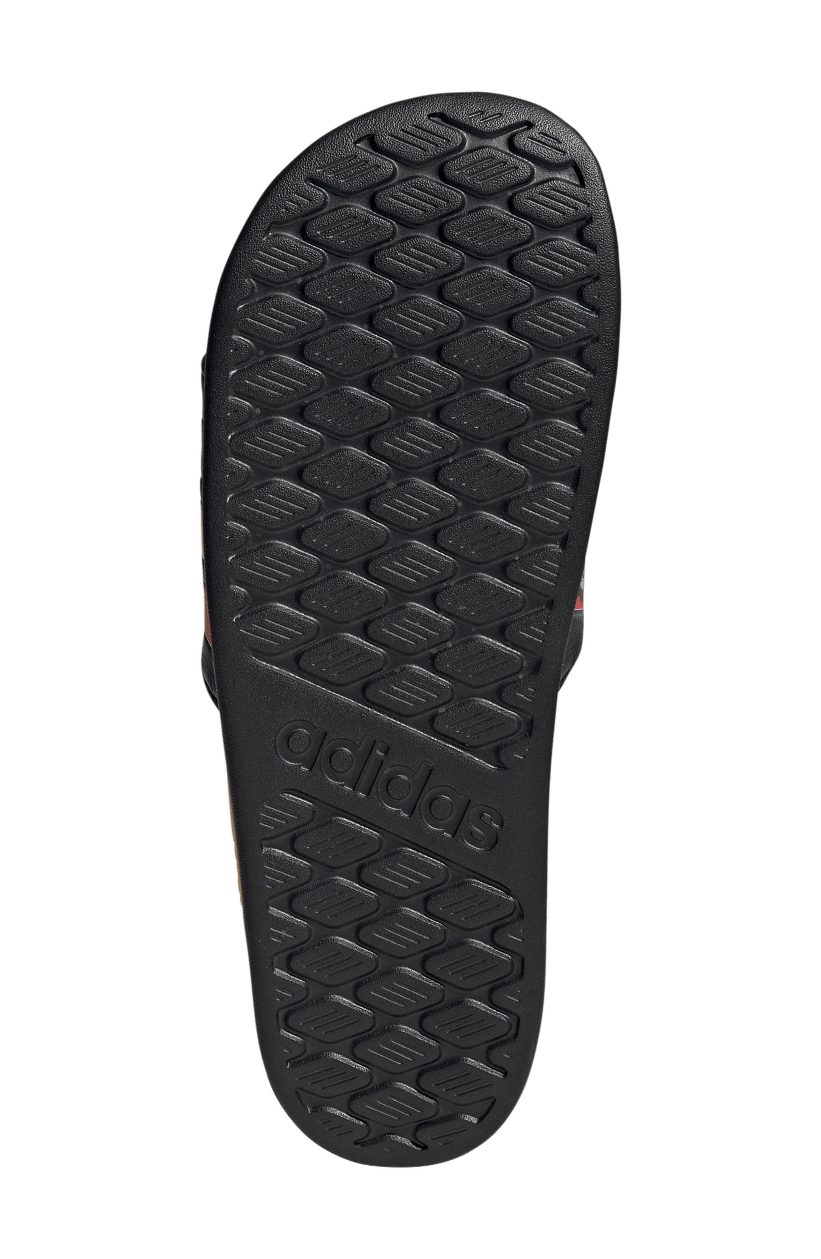 adidas Gender Inclusive Adilette Comfort 2.0 Jamacia Slide Sandal, Alternate, color, 