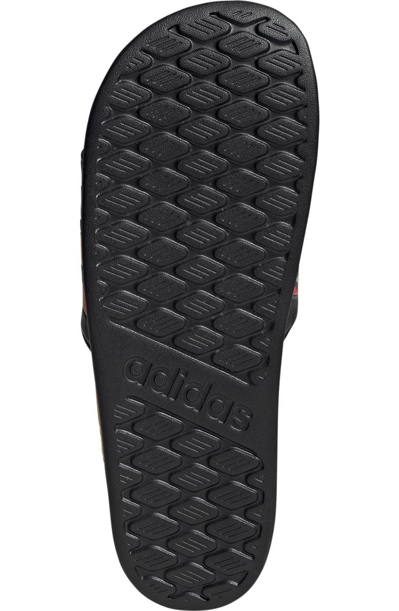 adidas Gender Inclusive Adilette Comfort 2.0 Jamacia Slide Sandal, Alternate, color,
