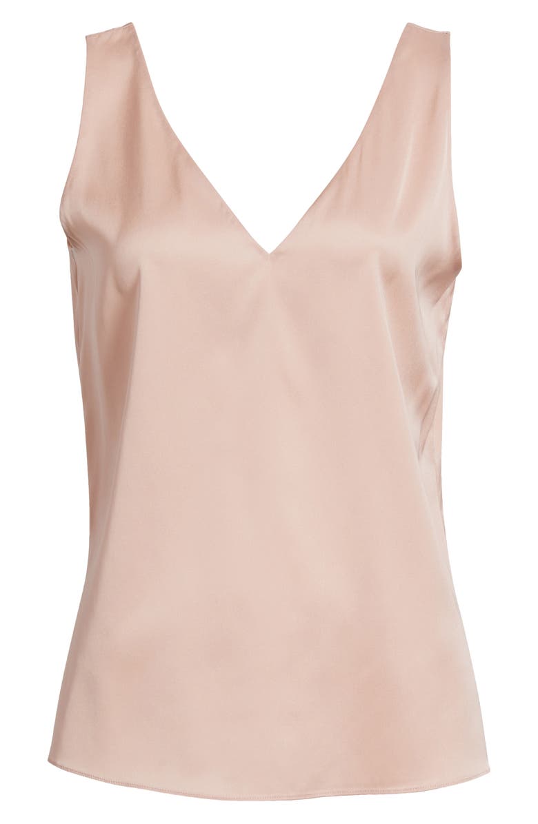 KOBI HALPERIN Sailor Stretch Silk Shell, Main, color, Ballerina Pink