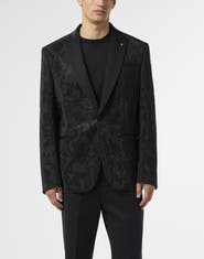BILLIONAIRE Blazer Brocade Strass Men