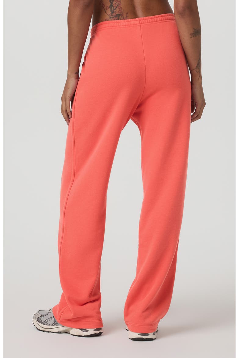 Sedona Straight Leg Sweatpants, Alternate, color, BRIGHT CORAL