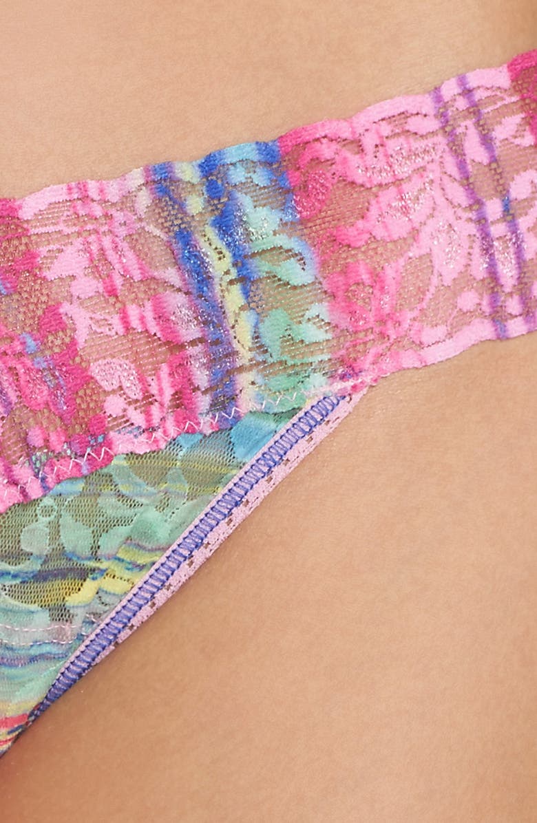 Hanky Panky Sand Art Low Rise Thong, Alternate, color,