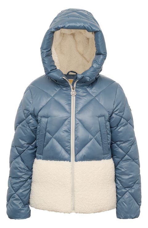 Kids' Midweight Diamond Quilt Fleece Lined Jacket (Little Kid)