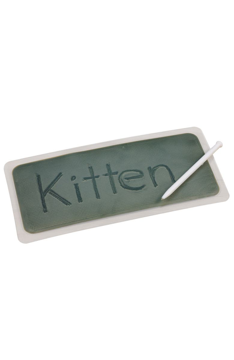 Kaplan Early Learning Company Gel Writing Boards - Set of 12, Alternate, color, Gray