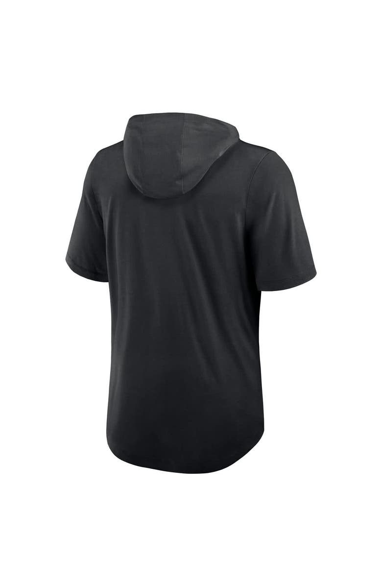 Nike Men's Nike Black Jacksonville Jaguars Lockup Tri-Blend Hoodie T-Shirt, Alternate, color, Black