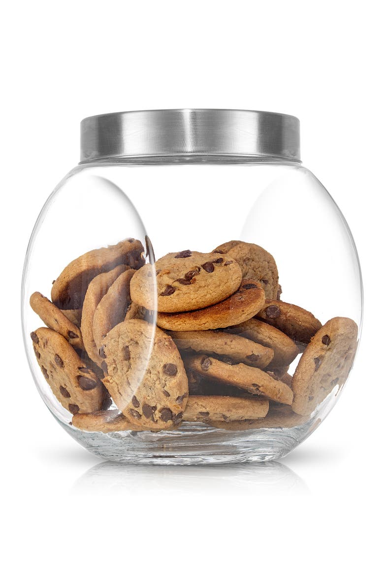 Cookie Jars - Set of 2, Alternate, color, CLEAR