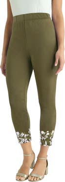 Jessica London Everyday Stretch Cotton Capri Legging
