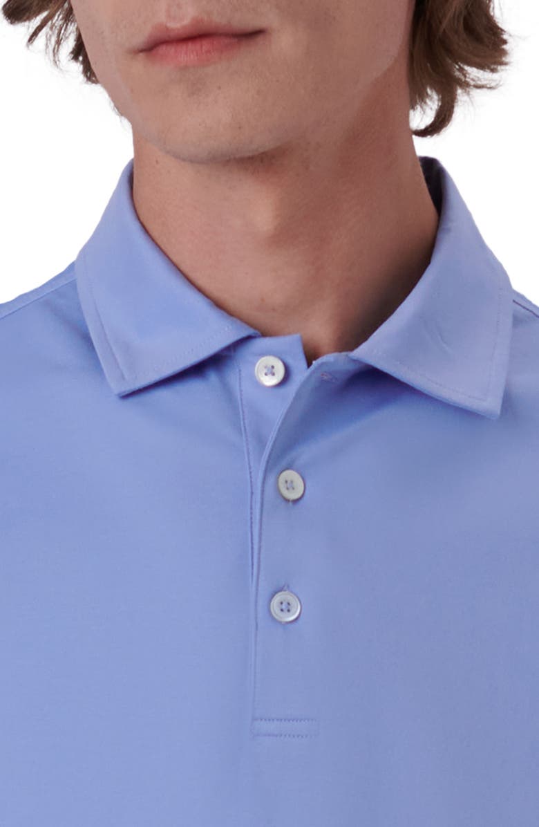Bugatchi Victor OoohCotton<sup>®</sup> Polo, Alternate, color, Sky