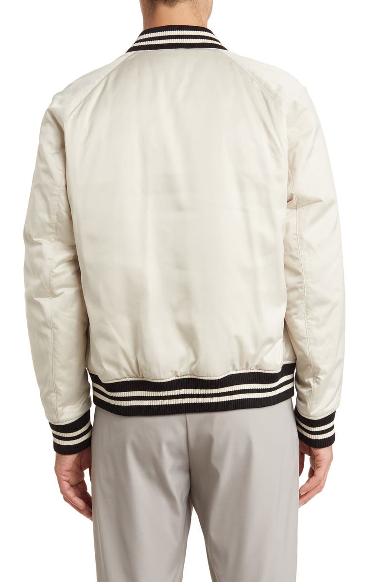 BOSS Crospa Varsity Bomber Jacket, Alternate, color, 