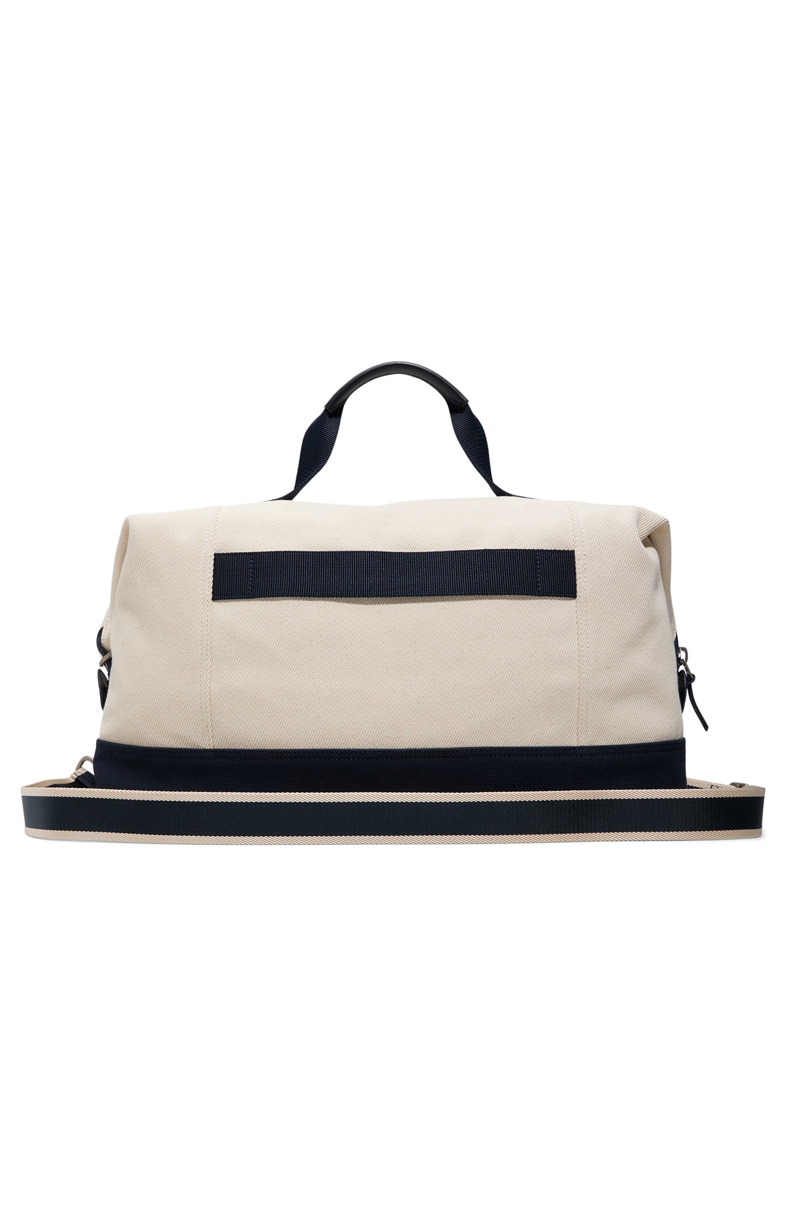 Brooks Brothers Lafayette Cotton Canvas Duffle Bag, Alternate, color, Natural
