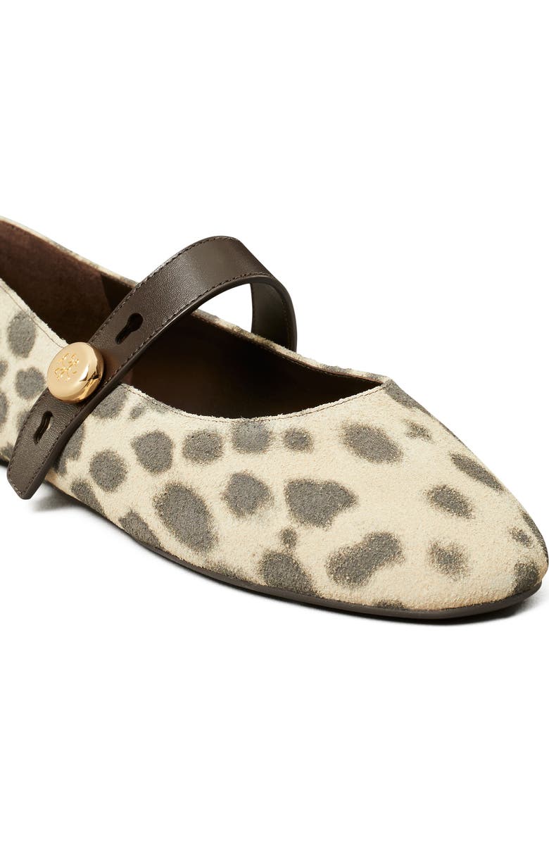 Tory Burch Romy Mary Jane Flat, Alternate, color, Cheetah Spots