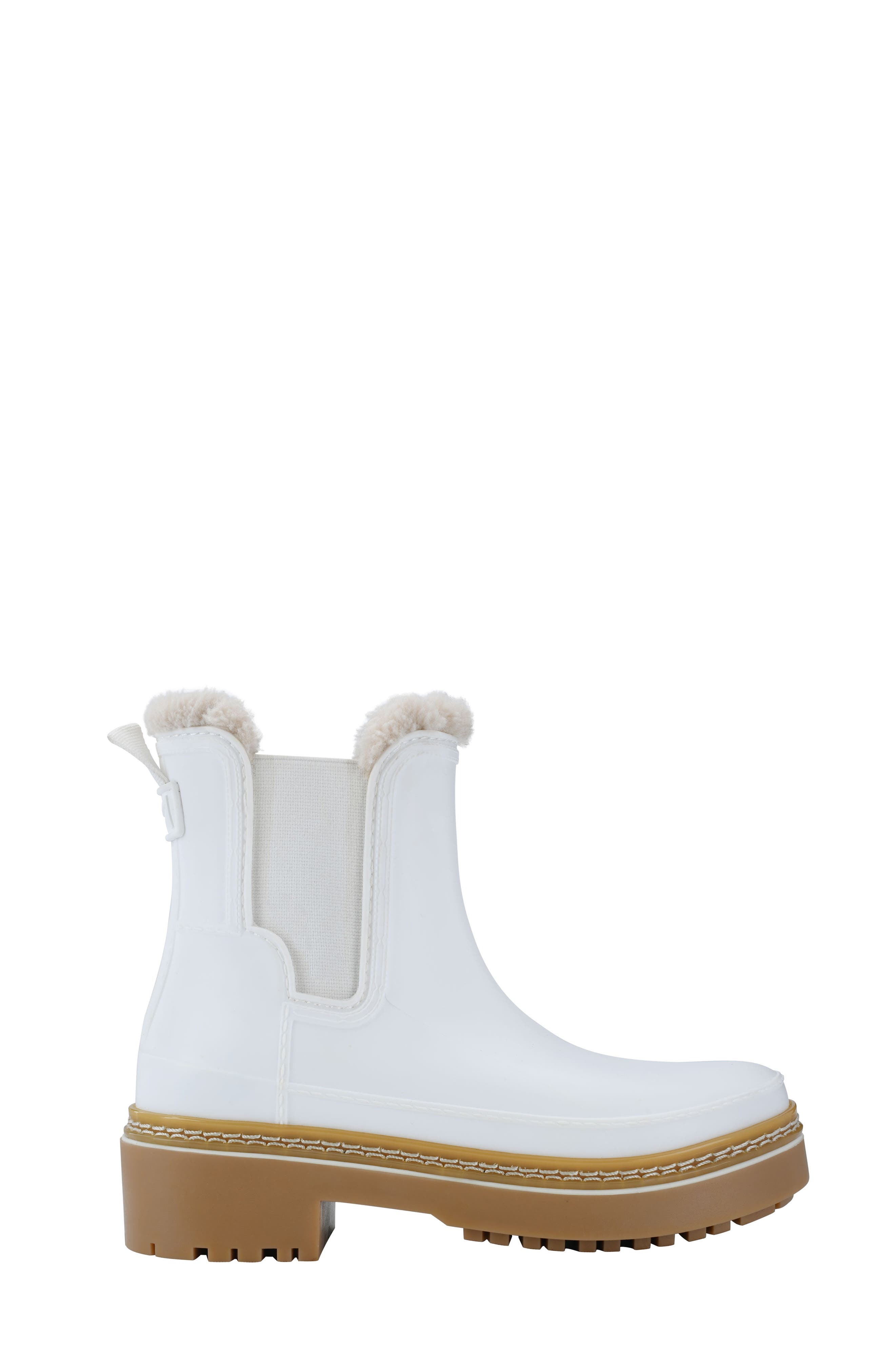 Fargo Waterproof Boot, Alternate, color, WHITE